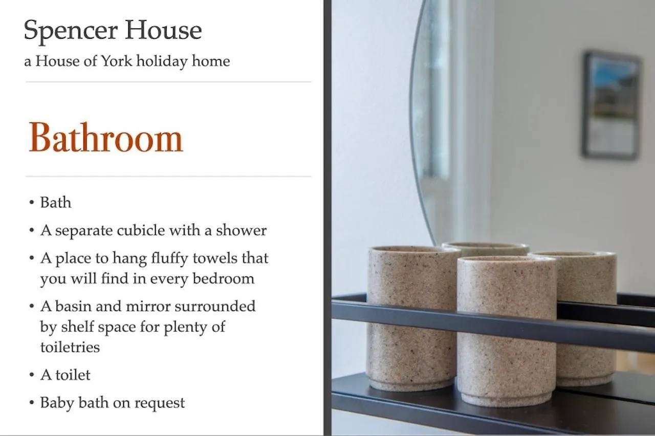 Holiday home Spencer House Villa York United Kingdom